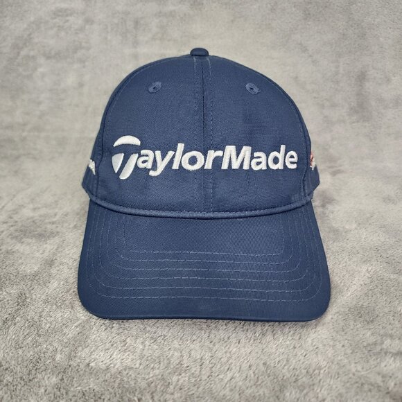 Blue TaylorMade Pebble Beach Invitational Baseball Cap Hat - Picture 2 of 10